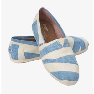 Toms Classic Canvas Nautical Stripe
